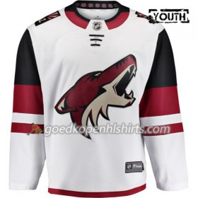 Arizona Coyotes Blank Adidas Wit Authentic Shirt - Kinderen